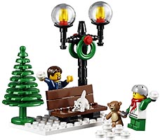 Набор LEGO Зимний магазин игрушек