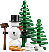 Набор LEGO Зимний магазин игрушек