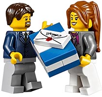 Набор LEGO Зимний магазин игрушек