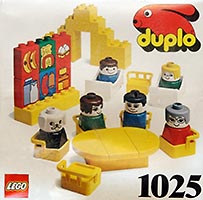 Набор LEGO 1025 Фигурки и мебель