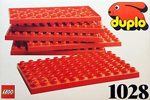 Набор LEGO 1028 Базовые пластины 6 x 12