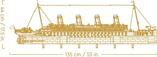 Набор LEGO Titanic