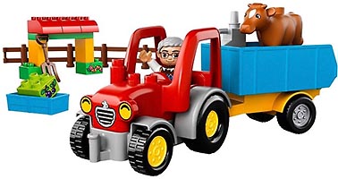 Набор LEGO 10524 Сельскохозяйственный трактор