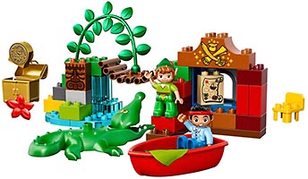 Набор LEGO 10526 Питер Пэн в гостях у Джейка 