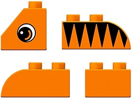 Набор LEGO Peekaboo Jungle
