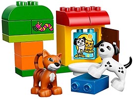 Набор LEGO Лучшие друзья кот и пёс