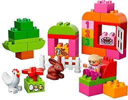 Набор LEGO Лучшие друзья: курочка и кролик