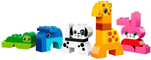 Набор LEGO 10573 Весёлые зверушки