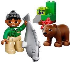 Набор LEGO 10576 Бурый медвежонок
