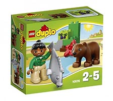 Набор LEGO Бурый медвежонок