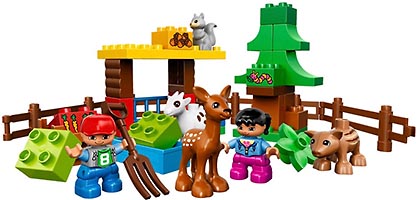 Набор LEGO 10582 Лесные животные