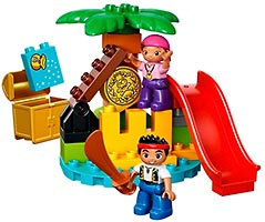 Набор LEGO 10604 Остров сокровищ
