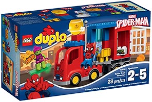 Набор LEGO Приключение на грузовике Человека-паука