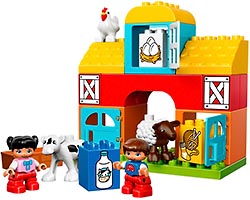 Набор LEGO 10617 Моя первая ферма