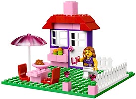 Набор LEGO Чемоданчик с кубиками для девочек 