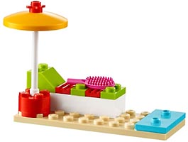 Набор LEGO Поездка на пляж