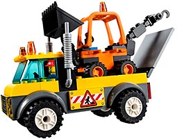 Набор LEGO Грузовик для дорожных работ