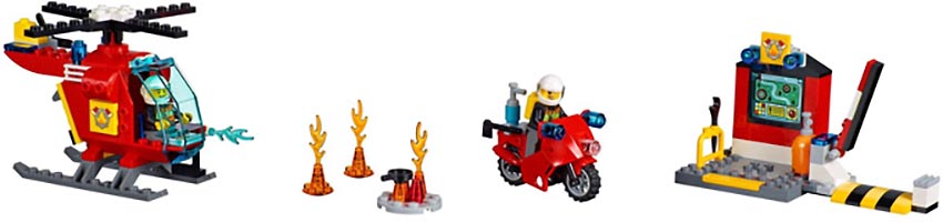 Набор LEGO 10685 Чемоданчик Пожар