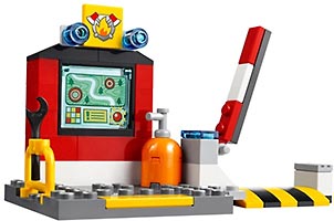 Набор LEGO Чемоданчик Пожар