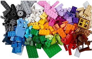 Набор LEGO Набор кубиков для свободного конструиров