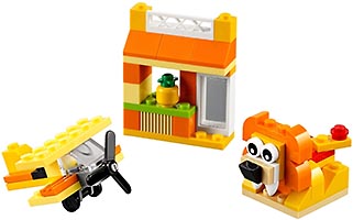 Набор LEGO 10709 Оранжевый набор для творчества