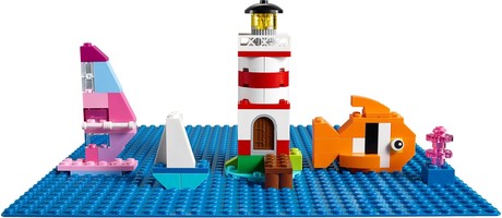 Набор LEGO Строительная пластина, голубая