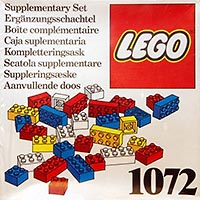 Набор LEGO 1072 Дополнительный набор