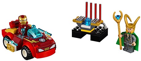 Набор LEGO 10721 Железный человек против Локи