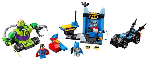 Набор LEGO 10724 Бэтмен и Супермен против Лекса Лютора