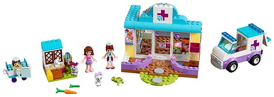 Набор LEGO 10728 Ветеринарная клиника Мии