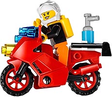 Набор LEGO Чемоданчик «Пожарная команда»