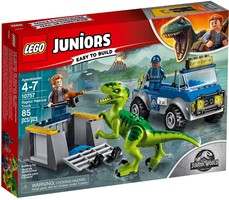 Набор LEGO Грузовик спасателей для перевозки раптора
