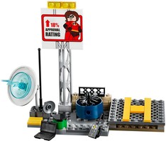 Набор LEGO Elastigirl's Rooftop Pursuit
