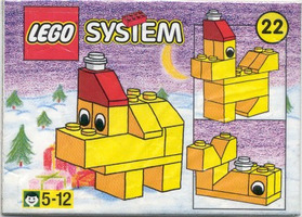 Набор LEGO 1076.1-23 Собака и красная шапка