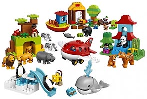 Набор LEGO 10805 Вокруг света: В мире животных