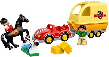 Набор LEGO 10807 Трейлер для лошадок