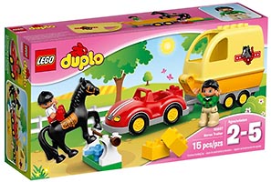 Набор LEGO Трейлер для лошадок