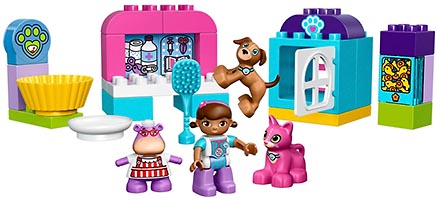 Набор LEGO 10828 Ветеринарная клиника доктора Плюшевой