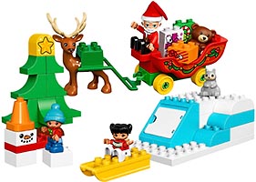 Набор LEGO 10837 Зимний праздник Санты