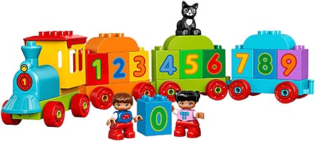 Набор LEGO 10847 Поезд «Считай и играй»