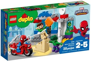 Набор LEGO Приключения Халка и Человека-паука