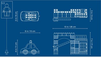 Набор LEGO DUPLO Town Полицейский участок