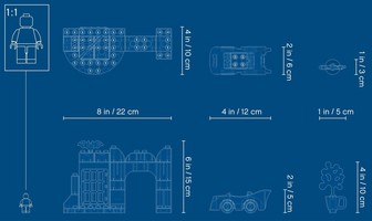 Набор LEGO Batcave