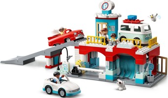 Набор LEGO 10948 Parking Garage and Car Wash