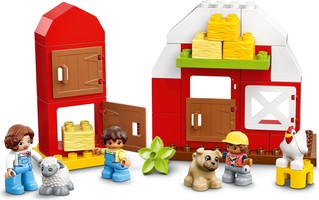 Набор LEGO Barn, Tractor & Farm Animal Care
