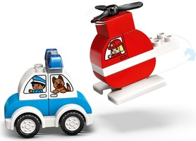 Набор LEGO Fire Helicopter & Police Car