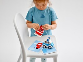 Набор LEGO Fire Helicopter & Police Car