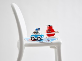 Набор LEGO Fire Helicopter & Police Car