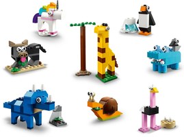 Набор LEGO Кубики и зверюшки