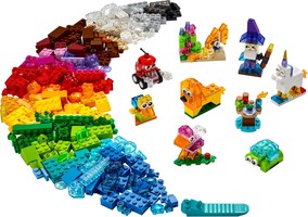 Набор LEGO 11013 Прозрачные кубики для творчества